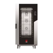 Konvektomat Millennial Black Mask, 16 x 600 x 400 mm – elektronsko krmiljen, električni, Tecnoeka, 400 V/31000 W, 930 x 1035 x (V) 1900 mm