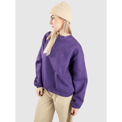 Volcom Stone Heart Up Crew Pulover deep purple