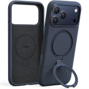 Premium ovitek Torras QPRO Silicone za iPhone 17 Pro Max - moder