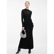 Black womens maxi dress ORSAY - Womens