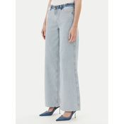 Guess Jeans Jeans hlače W5YA0Y D5M56 Modra Wide Leg
