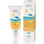 Eco Cosmetics SPF 50 - neutralni losion za suncanje bez mirisa - 125 ml