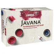 Set barv za tekstil z blocking tehniko JAVANA KREUL (barve za)