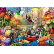 Masterpieces - Puzzle Rastlinjak je podivjal - 1 000 kosov
