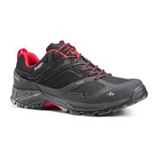 Cipele za planinarenje MH500 vodootporne muške crno-crvene