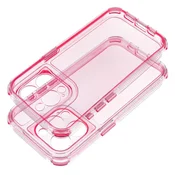 OEM Ovitek za iPhone 13 Matrix Clear v barvi pudrasto roza