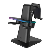 1 to 3 Kiwidesign Rgb Polnilna Postaja Za Meta Quest 3 Quest 2 Quest Pro Dodatki