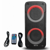 Prenosni zvočnik Akai ABTS-TK19, Bluetooth 5.0, 40W, črn