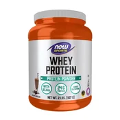 NOW Foods – Whey Protein, kremna čokolada, 907 g