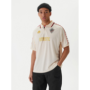 Kappa Športna majica Banda Stafen 222 38254UW Écru Comfort Fit