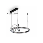 HOME LIGHT Luna 229 Luster, 49W 3000K, Sivi