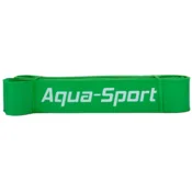 Aqua-Sport VODNI ŠPORTNI TRAK POWERSTRECH SUPERBAND ZELEN 2080x4,5x45mm UPOR 22-57kg AS2080