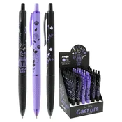 Semi-Gel kemični svinčnik Easy Life 1,0 mm - modro polnilo (mešanica/cena 1 kos)