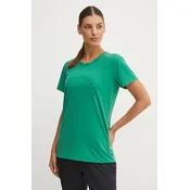 Majica kratkih rukava Helly Hansen SKOG za žene, boja: zelena, 63083