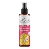 SOLVERX BAŚKA Negovalni sprej za kodraste lase - vrtnica 200 ml