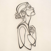 WALLXPERT Zidna dekoracija Woman Silhouette APT596MS