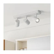 Eglo 901963 - Kopalniško točkovno svetilo CONSUMA 3xGU10/5W/230V IP44 bela