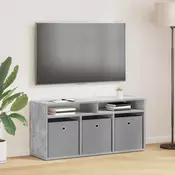 Nizak ormaric s ladicama Betonski sivi 102 x 32 x 48,5 cm