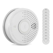SHD by oneConcept Detektor dima DOF39 Plastika, opozorilni signal: 85 dB 9V, baterija (DOF39-12er)