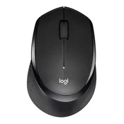 Logitech M330 SILENT PLUS Miš, Bežicna RF, Mehanicka, 1000 DPI, Crni