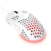 Trust miš GXT 928 Helox, gaming, lightweight, bijeli