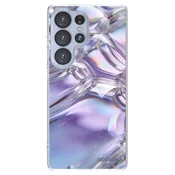 Silikonski prozorni ovitek za Samsung Galaxy S25 Ultra 5G - Iridescent bubbles