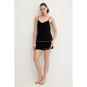KARL LAGERFELD Pižama B1W45011 Črna Regular Fit