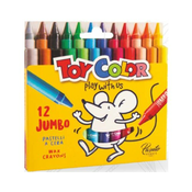 Voščenke Toy Color Jumbo (12 kosov)