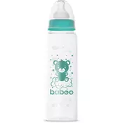 Baboo Anti-colic Glass Feeding Bottle Narrow Neck steklenička za dojenčke 3m+ 240 ml