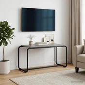 vidaXL TV stojalo 80 x 35.5 x 42 cm Siva Sonoma Inženirski les