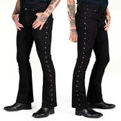 Moške hlače jeans WORNSTAR - Gauntlet Star - črne - WSGP-GLTSK