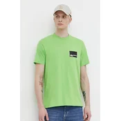 Bombažna kratka majica Karl Lagerfeld Jeans moški, črna barva