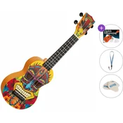 Mahalo MA1TK Art Series Standard SET Tiki Soprano ukulele