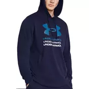 Under Armour Mikica s kapuco UA Rival Terry Graphic Hood-BLU