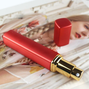 Svetleča steklenička za parfum - rdeča KP8143