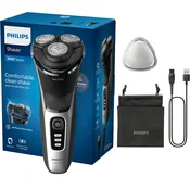Philips Series 3000 električni brivnik, SkinProtect, črn