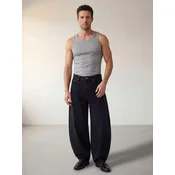 ARMIE Kavbojke The Jonas Barrel Leg Jeans črn denim