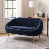 ATELIER DEL SOFA Sofa dvosed Lida Anthracite