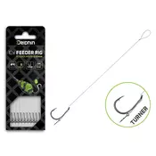 Delphin Feeder Fluoro Sting / 10x / 8cm/0,30mm/Turner 4