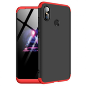 Zaštitna futrola GKK 360 - Prednji i stražnji poklopac cijelog mobitela za Xiaomi Mi 8 SE - Crna/Crvena KP13628