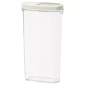 IKEA 365+ Kutija za suvu hranu s poklopcem, providno/bela, 2.3 l