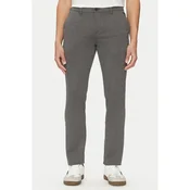 Blend Hlače iz tkanine 20716659 Siva Slim Fit