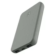 GP B+ Series powerbank, 5 000 mAh, 12 W, zelenkasto siva