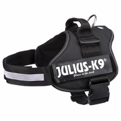 Pasja oprsnica Julius K9 – črna, L-XL/71-96 cm