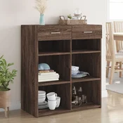 Komoda boja smedeg hrasta 80x42,5x93 cm od konstruiranog drva