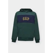 GAP Majica Heritage mornarska/rumena/temno zelena
