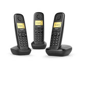 GIGASET Gigaset E290 brezžični beli telefon, (20575996)