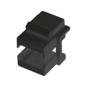 shumee Keystone montažni adapter za SC simplex/LC duplex adapter, črn ALANTEC