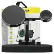 Awei AWEI POLNILEC 4V1 W221 15W INDUKTIVNI ZA APPLE ANDROID TELEFONE HITER