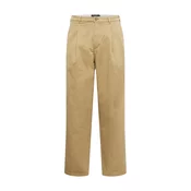 Dockers Hlače z naborki KHAKI, bež